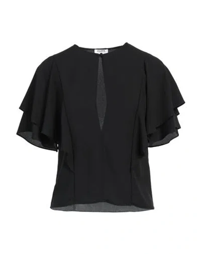 Filippa K Woman Top Black Size 4 Polyester