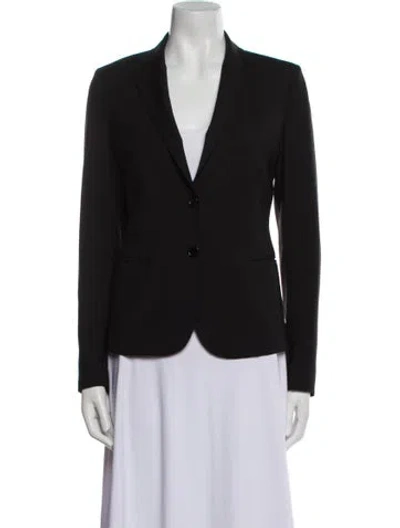 Pre-owned Filippa K Wool Blazer In Black