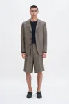 Filippa K Wool Blend Patch Pocket Blazer In Beige