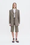 Filippa K Wool Blend Single Breasted Blazer In Beige