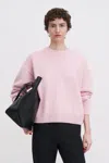 Filippa K Wool Cashmere Crewneck Sweater In Pink