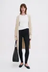 Filippa K Wool Cashmere Long Cardigan In Neutral