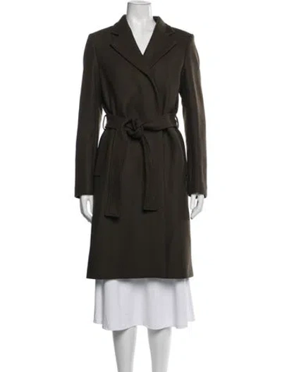 Pre-owned Filippa K Wool Coat In Green