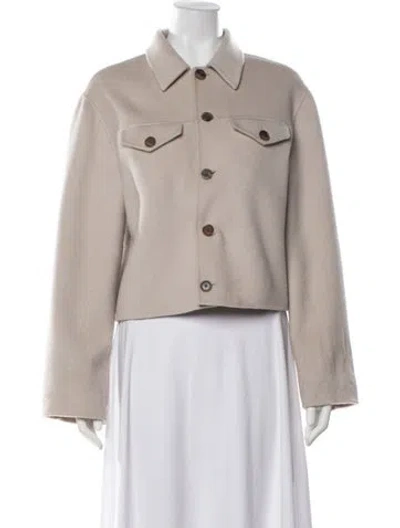 Pre-owned Filippa K Wool Jacket In Neutrals