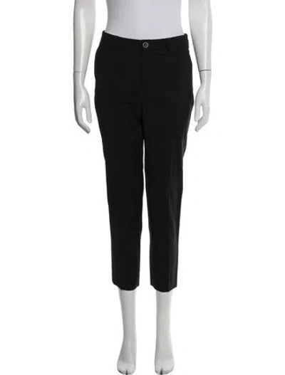 Pre-owned Filippa K Wool Straight Leg Pants In Black
