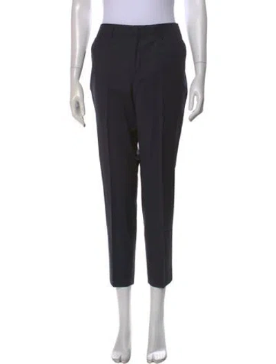 Pre-owned Filippa K Wool Straight Leg Pants In Gray