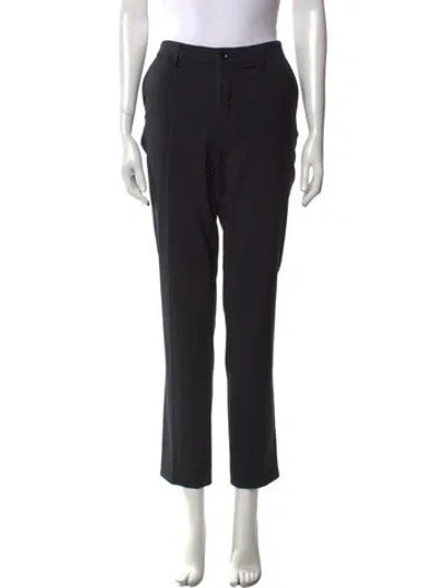 Pre-owned Filippa K Wool Wide Leg Pants In Black