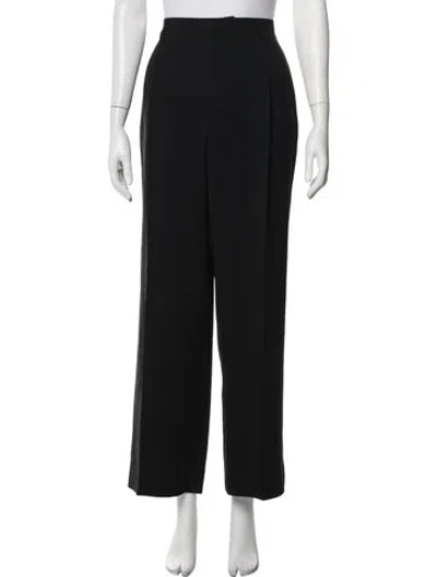 Pre-owned Filippa K Wool Wide Leg Pants In Black