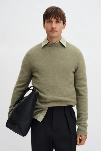 Filippa K Wool Yak Sweater In Green