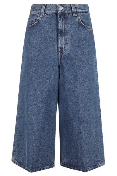 Filippa K Work Short In Washed Mid