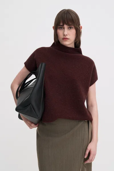 Filippa K Ximena Sweater In Burgundy