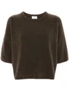 Filippa K Yak Tee In Brown