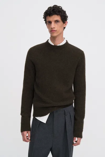 Filippa K Yak Sweater In Green