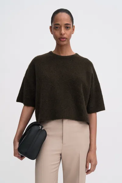 Filippa K Yak Tee In Green