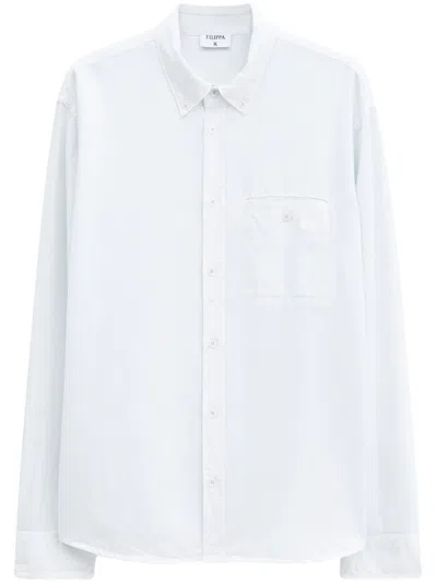 Filippa K Zachary Shirt In 蓝色
