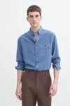 Filippa K Zachary Shirt In Blau