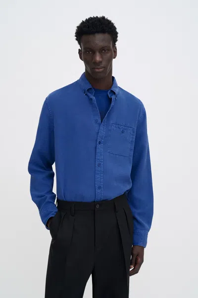 Filippa K Zachary Shirt In Blue