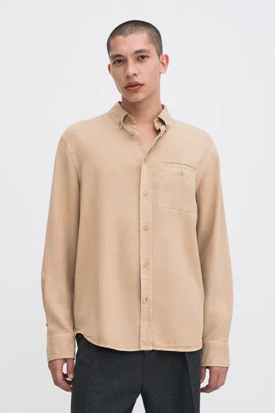 Filippa K Zachary Shirt In Brown