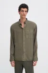 Filippa K Zachary Shirt In Green