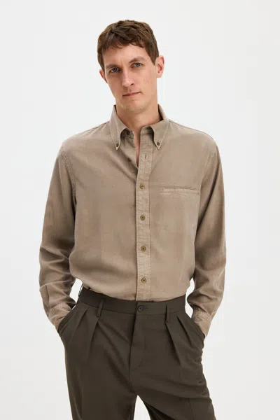 Filippa K Zack Shirt In Gray