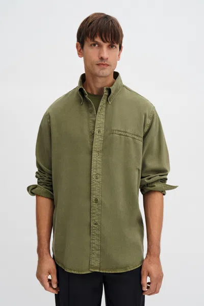 Filippa K Zack Shirt In Green