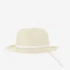 Filippo Catarzi Cat40 Paper Blend Sun Hat In Beige