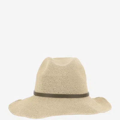 FILIPPO CATARZI NATURAL CLASSIC LOGO HAT