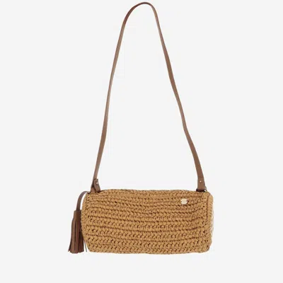 FILIPPO CATARZI FILIPPO CATARZI VISCOSE AND STRAW BLEND BAG