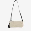 Filippo Catarzi Viscose And Straw Blend Bag In Neutral