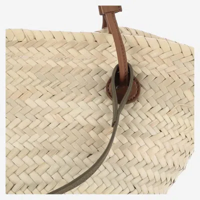 Filippo Catarzi Woven Straw Shoulder Bag In Beige