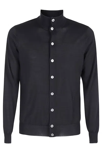FILIPPO DE LAURENTIIS BLOUSON WITH HIGH COLLAR AND BUTTON-DOWN FRONT