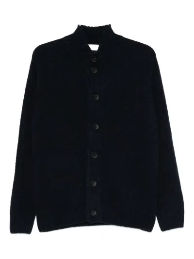 Filippo De Laurentiis Button Cardigan In Blue