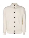 Filippo De Laurentiis Button Cardigan In White
