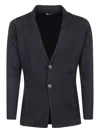 Filippo De Laurentiis Button-front Pockets Jacket In Blue
