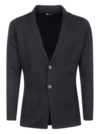 FILIPPO DE LAURENTIIS BUTTON-FRONT POCKETS JACKET
