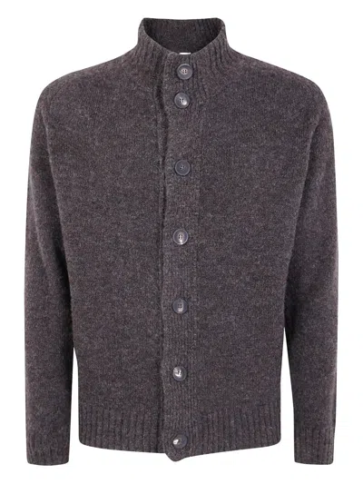 FILIPPO DE LAURENTIIS BUTTONED CARDIGAN