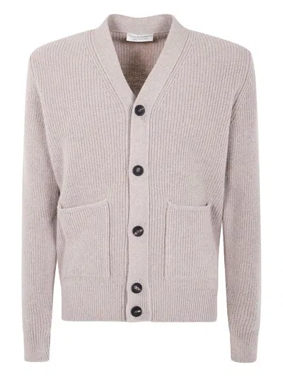 Filippo De Laurentiis Buttoned Cardigan In Neutral