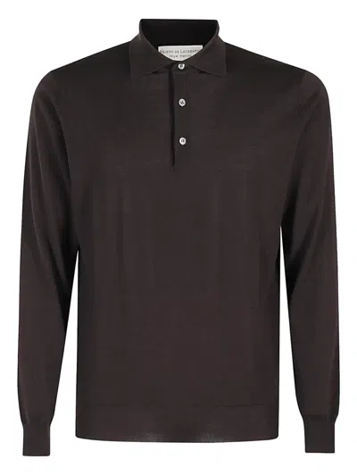 FILIPPO DE LAURENTIIS BUTTONED POLO SHIRT