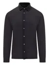 Filippo De Laurentiis Buttoned Wool Cardigan In Black
