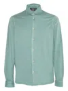 Filippo De Laurentiis Camblas Jervin Basic-cotton Shirt In Blue