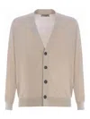 Filippo De Laurentiis Cardigan In Beige
