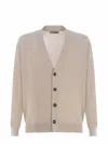 FILIPPO DE LAURENTIIS CARDIGAN FILIPPO DE LAURENTIS MADE OF COTTON THREAD