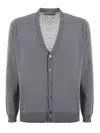 Filippo De Laurentiis Cardigan In Grey