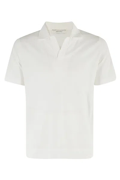 Filippo De Laurentiis Collo Skipper Taschino Crepe Finezza 14 In Bianco