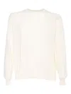 Filippo De Laurentiis G. Collo Cotone Cashmere In White