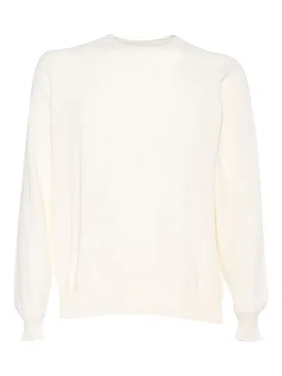 FILIPPO DE LAURENTIIS COTTON CREW-NECK JUMPER