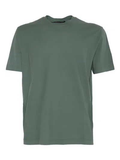 Filippo De Laurentiis Cotton Crew-neck T-shirt In Green