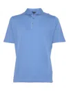 Filippo De Laurentiis Cotton Polo Shirt In Blue