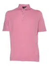 Filippo De Laurentiis Cotton Polo Shirt In Pink