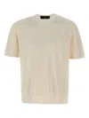 Filippo De Laurentiis Cotton Ribbed T-shirt